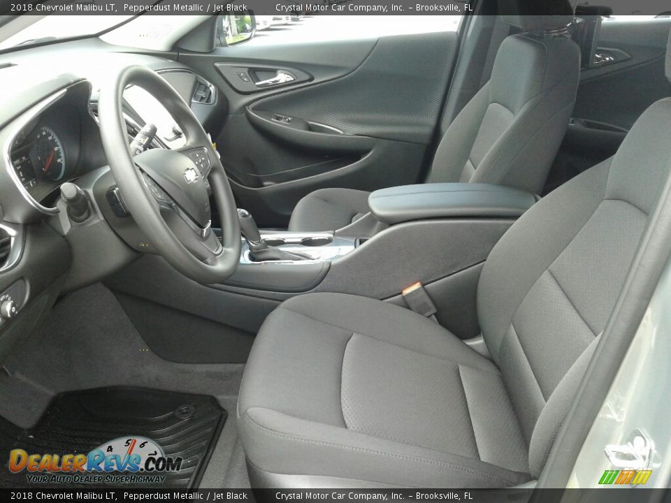 2018 Chevrolet Malibu LT Pepperdust Metallic / Jet Black Photo #9
