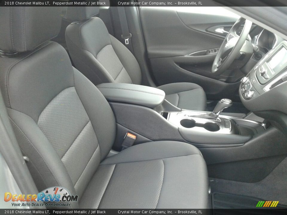 2018 Chevrolet Malibu LT Pepperdust Metallic / Jet Black Photo #12