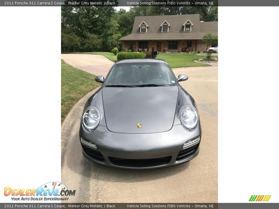 2011 Porsche 911 Carrera S Coupe Meteor Grey Metallic / Black Photo #11