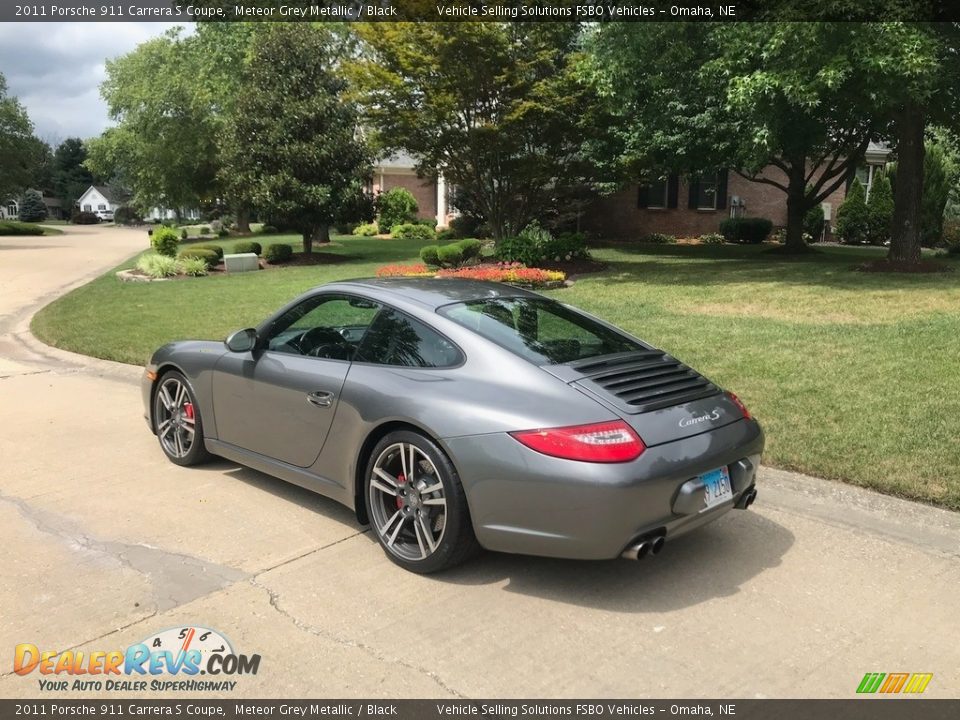 2011 Porsche 911 Carrera S Coupe Meteor Grey Metallic / Black Photo #14