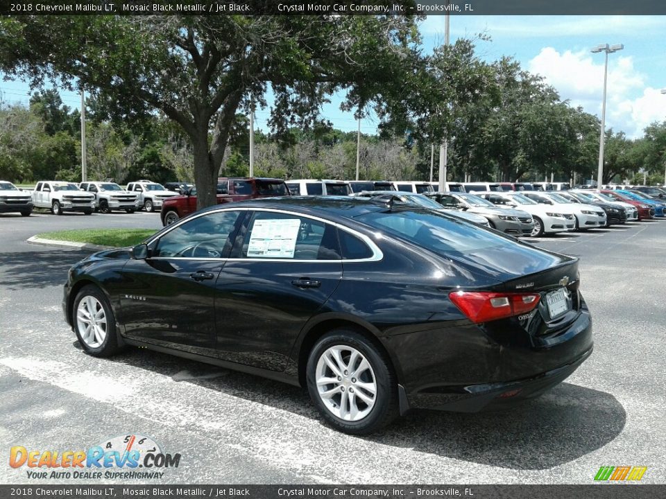 2018 Chevrolet Malibu LT Mosaic Black Metallic / Jet Black Photo #3