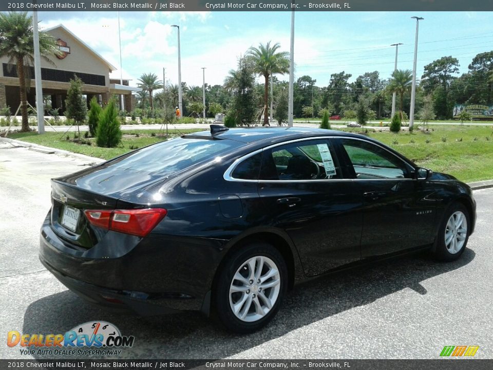 2018 Chevrolet Malibu LT Mosaic Black Metallic / Jet Black Photo #5