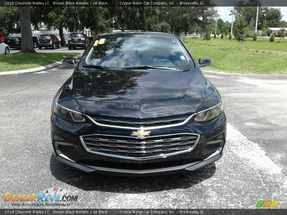2018 Chevrolet Malibu LT Mosaic Black Metallic / Jet Black Photo #8
