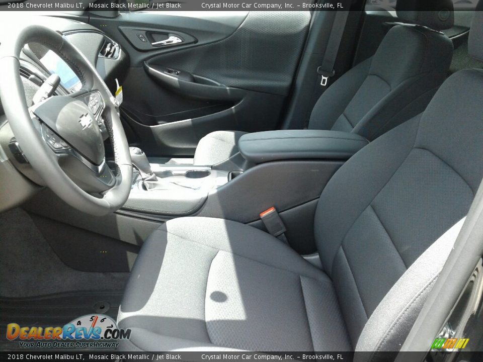 2018 Chevrolet Malibu LT Mosaic Black Metallic / Jet Black Photo #9