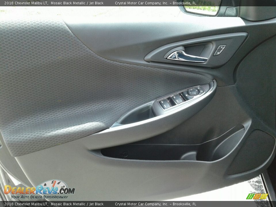 2018 Chevrolet Malibu LT Mosaic Black Metallic / Jet Black Photo #17