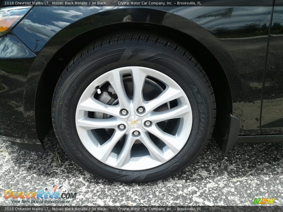2018 Chevrolet Malibu LT Mosaic Black Metallic / Jet Black Photo #20