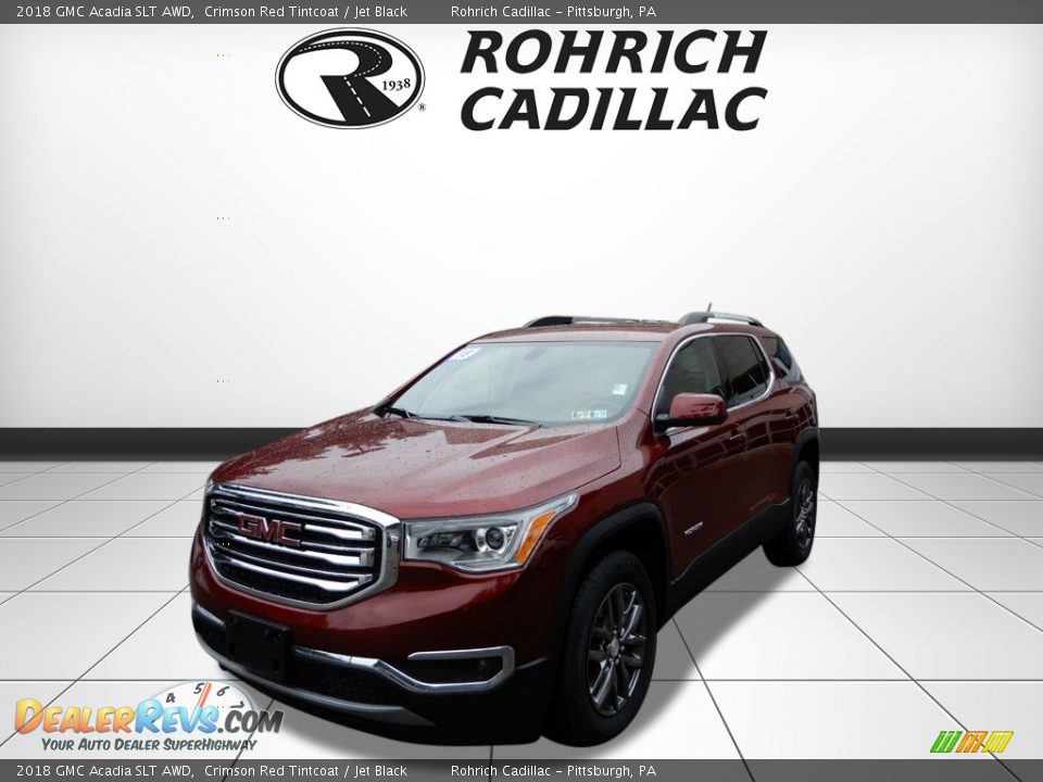 2018 GMC Acadia SLT AWD Crimson Red Tintcoat / Jet Black Photo #1