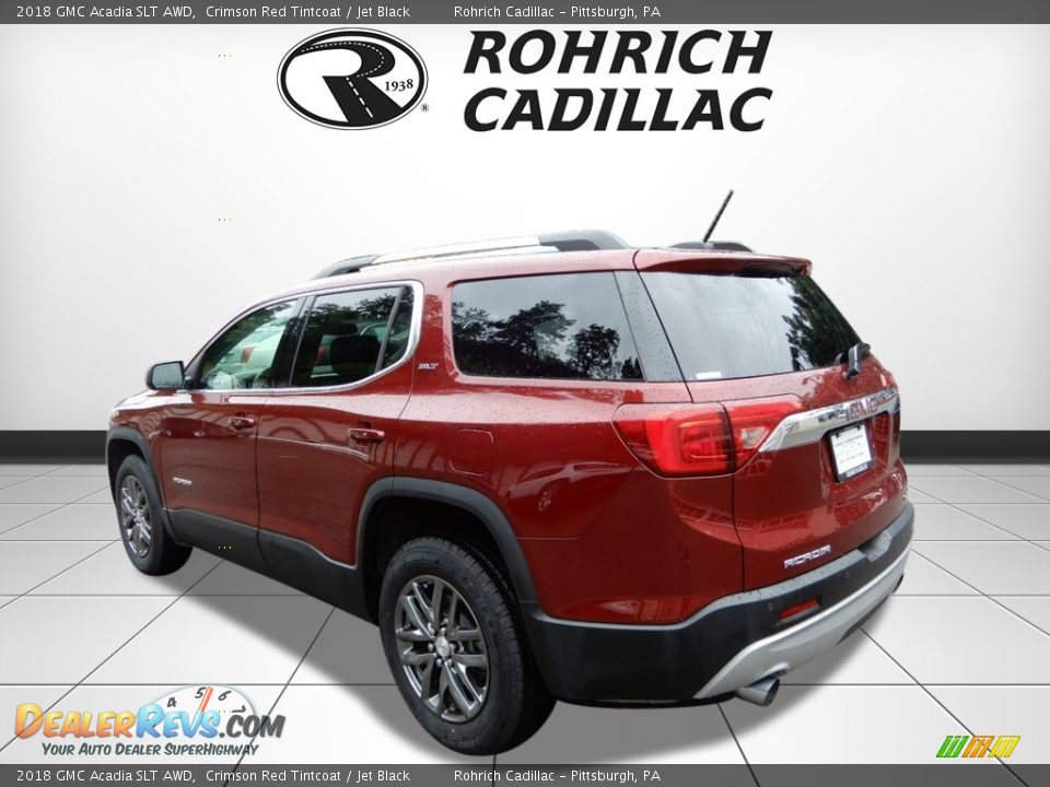 2018 GMC Acadia SLT AWD Crimson Red Tintcoat / Jet Black Photo #3