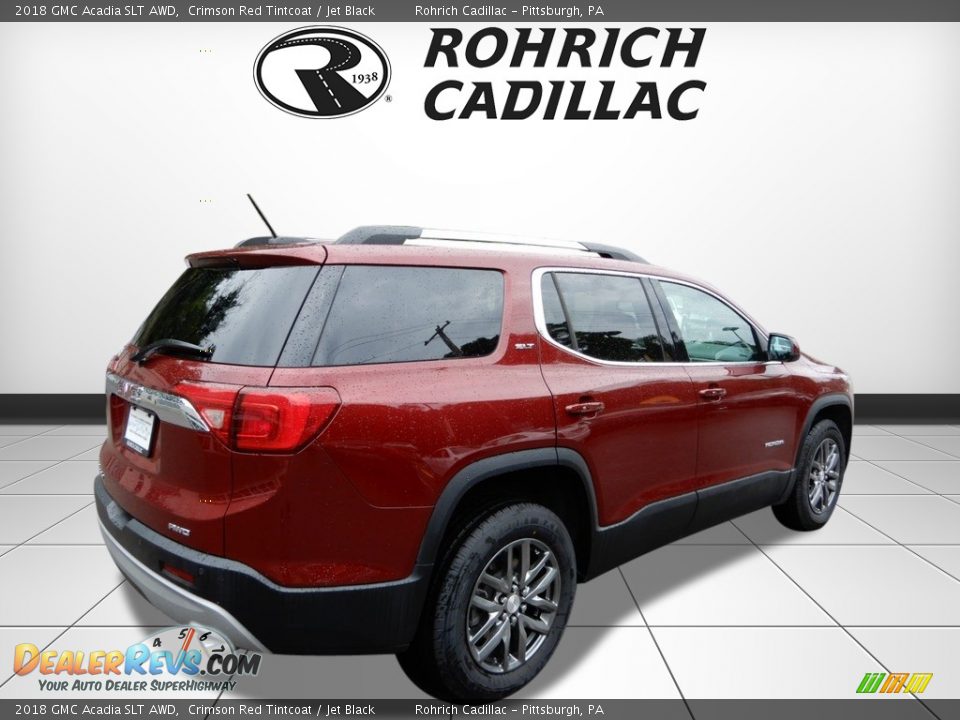 2018 GMC Acadia SLT AWD Crimson Red Tintcoat / Jet Black Photo #5