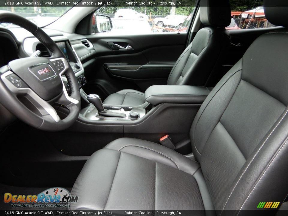 2018 GMC Acadia SLT AWD Crimson Red Tintcoat / Jet Black Photo #11