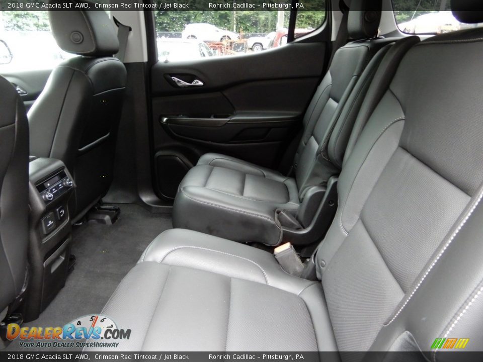 2018 GMC Acadia SLT AWD Crimson Red Tintcoat / Jet Black Photo #12