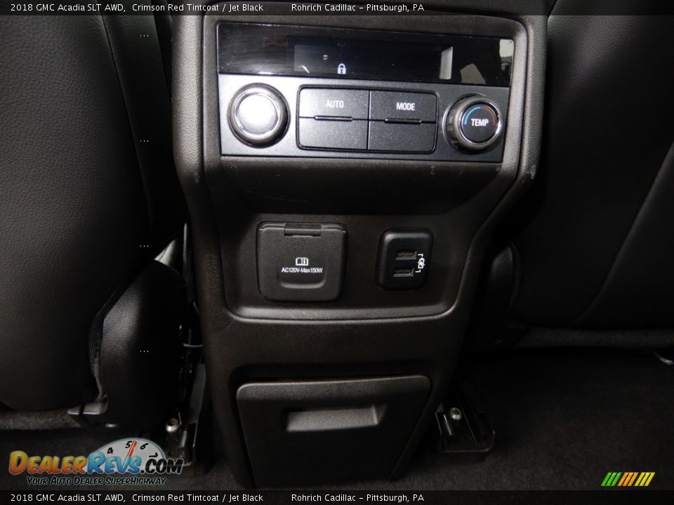 2018 GMC Acadia SLT AWD Crimson Red Tintcoat / Jet Black Photo #15
