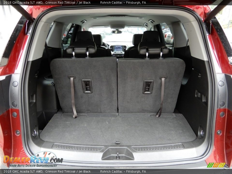 2018 GMC Acadia SLT AWD Crimson Red Tintcoat / Jet Black Photo #16