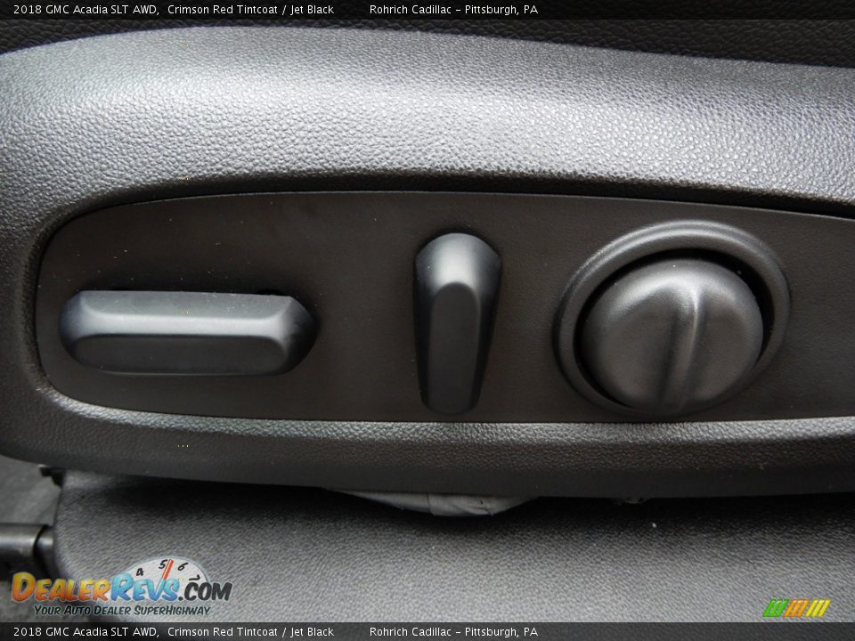2018 GMC Acadia SLT AWD Crimson Red Tintcoat / Jet Black Photo #20