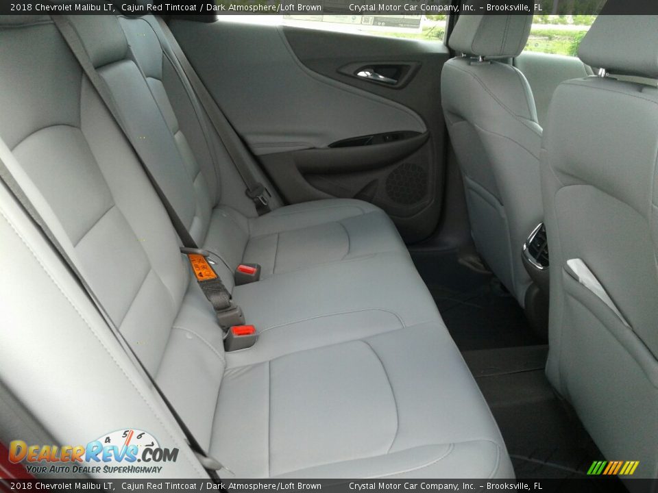 2018 Chevrolet Malibu LT Cajun Red Tintcoat / Dark Atmosphere/Loft Brown Photo #11