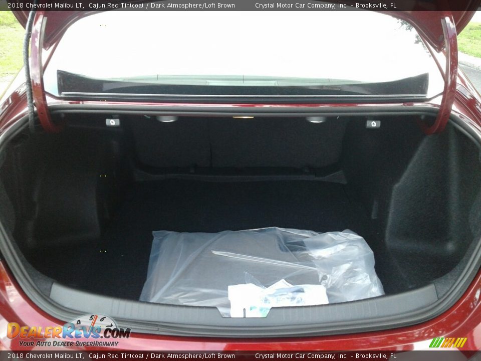 2018 Chevrolet Malibu LT Cajun Red Tintcoat / Dark Atmosphere/Loft Brown Photo #20