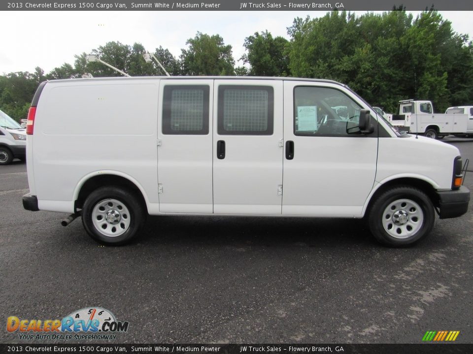 2013 Chevrolet Express 1500 Cargo Van Summit White / Medium Pewter Photo #3