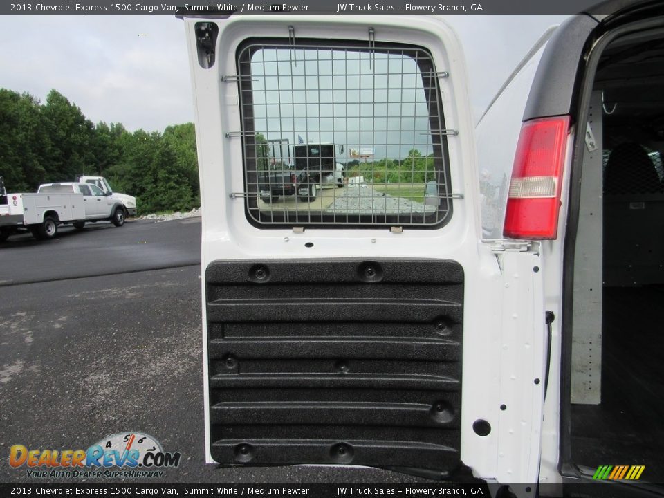 2013 Chevrolet Express 1500 Cargo Van Summit White / Medium Pewter Photo #11