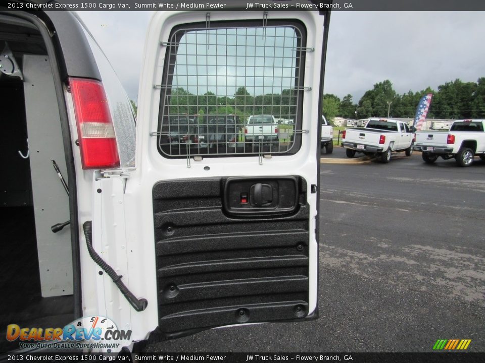 2013 Chevrolet Express 1500 Cargo Van Summit White / Medium Pewter Photo #12