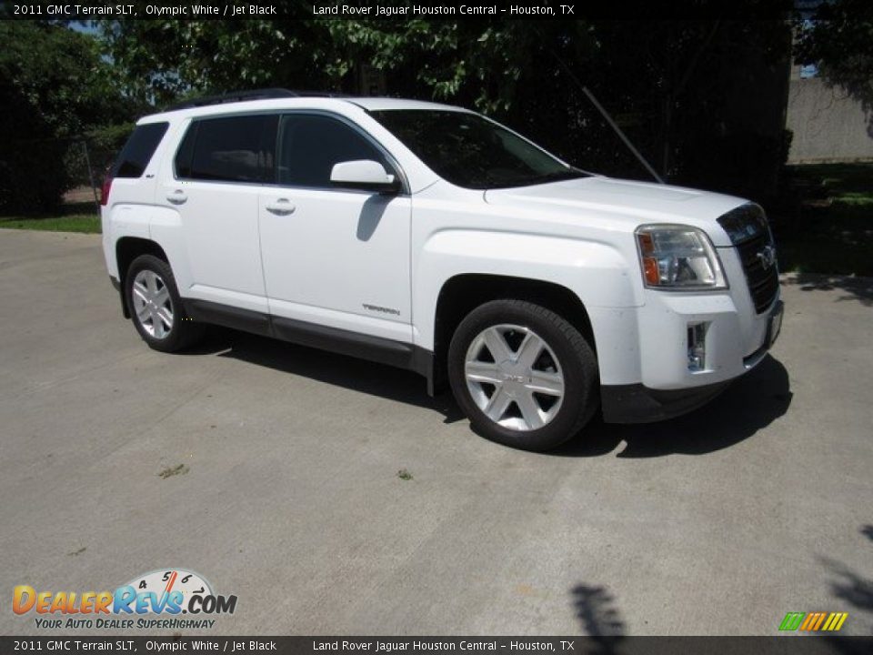 2011 GMC Terrain SLT Olympic White / Jet Black Photo #1