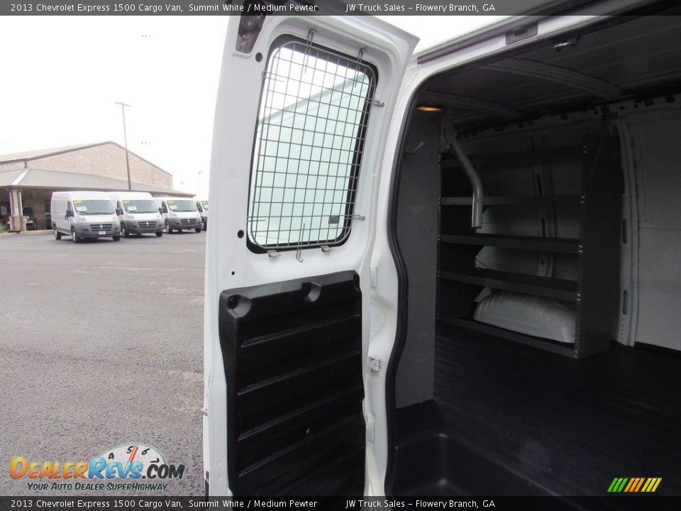 2013 Chevrolet Express 1500 Cargo Van Summit White / Medium Pewter Photo #23