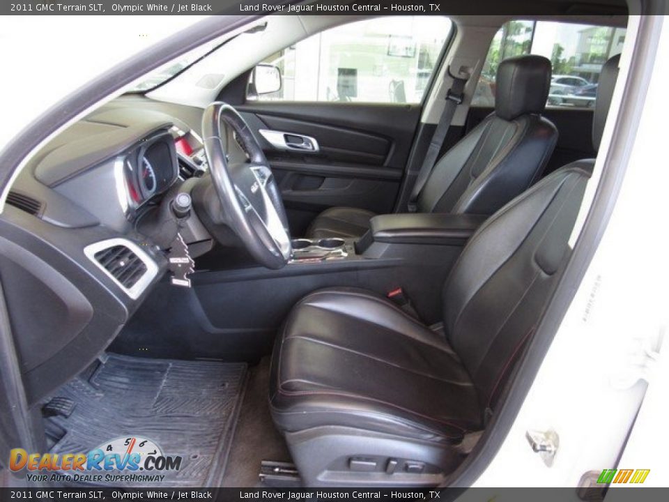 2011 GMC Terrain SLT Olympic White / Jet Black Photo #3
