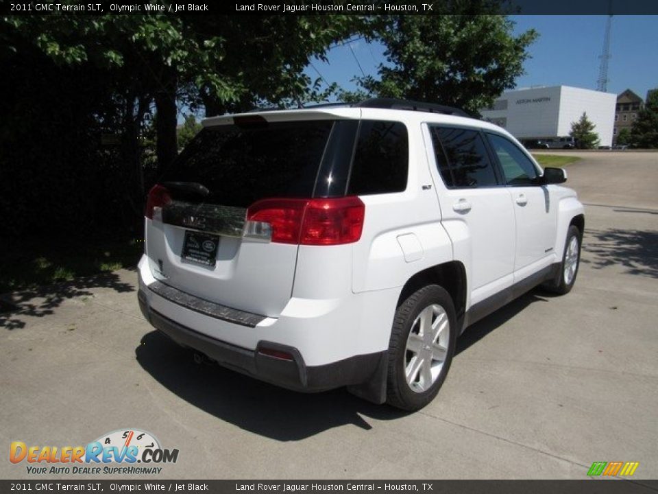 2011 GMC Terrain SLT Olympic White / Jet Black Photo #6