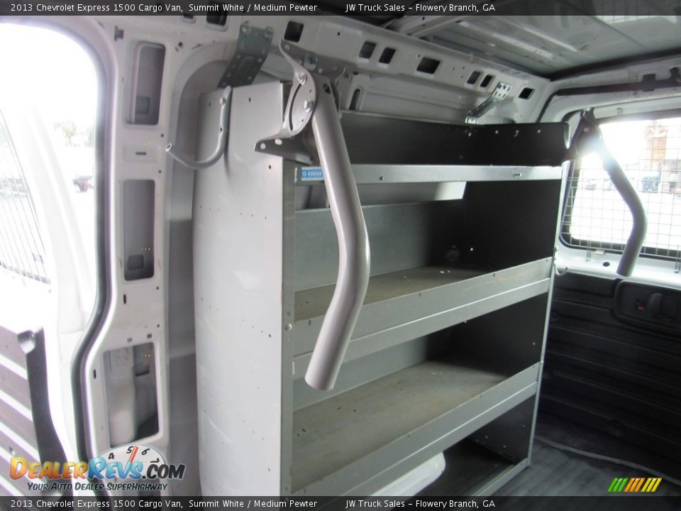 2013 Chevrolet Express 1500 Cargo Van Summit White / Medium Pewter Photo #29