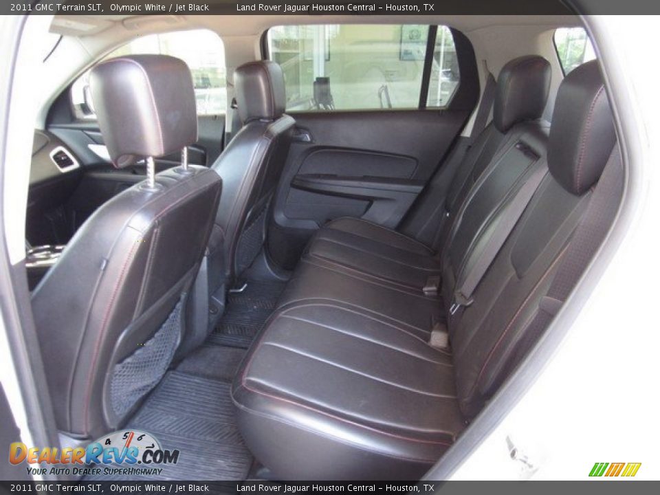 2011 GMC Terrain SLT Olympic White / Jet Black Photo #11