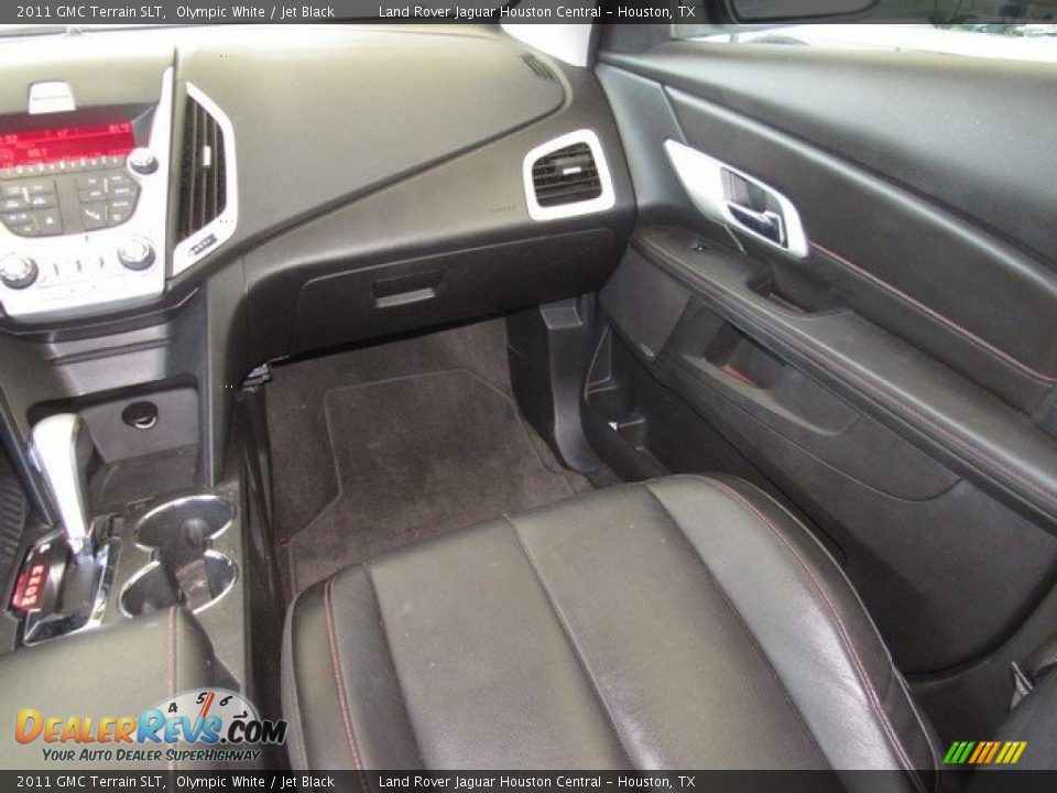 2011 GMC Terrain SLT Olympic White / Jet Black Photo #13