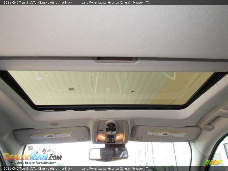 2011 GMC Terrain SLT Olympic White / Jet Black Photo #15
