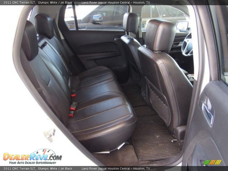 2011 GMC Terrain SLT Olympic White / Jet Black Photo #17