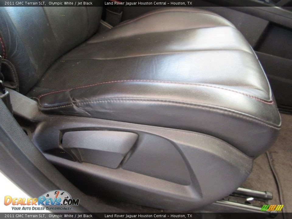 2011 GMC Terrain SLT Olympic White / Jet Black Photo #18