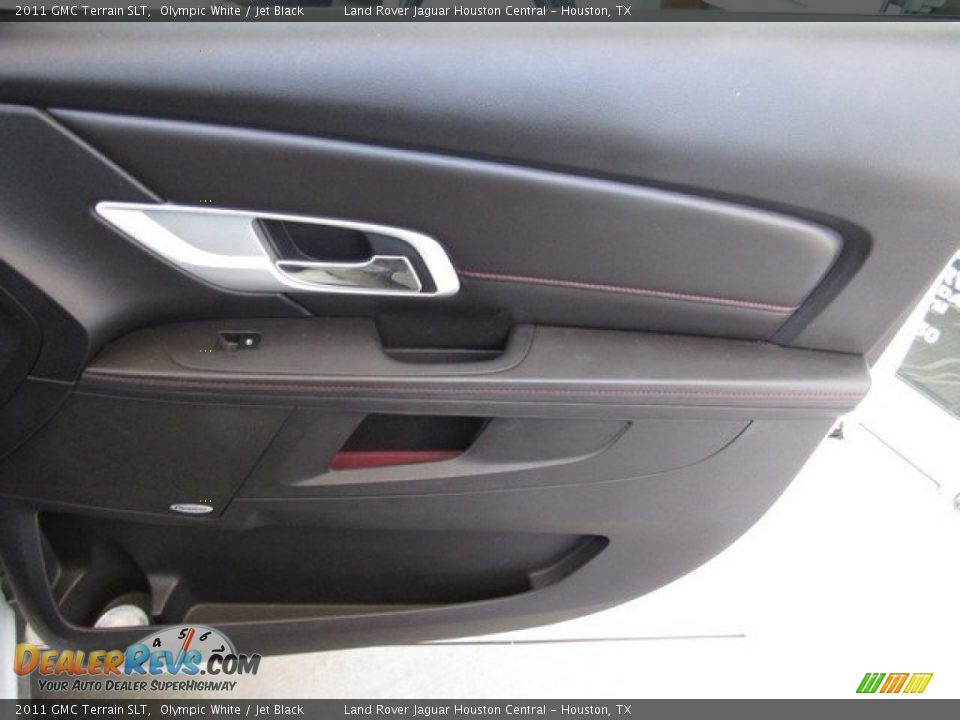 2011 GMC Terrain SLT Olympic White / Jet Black Photo #19
