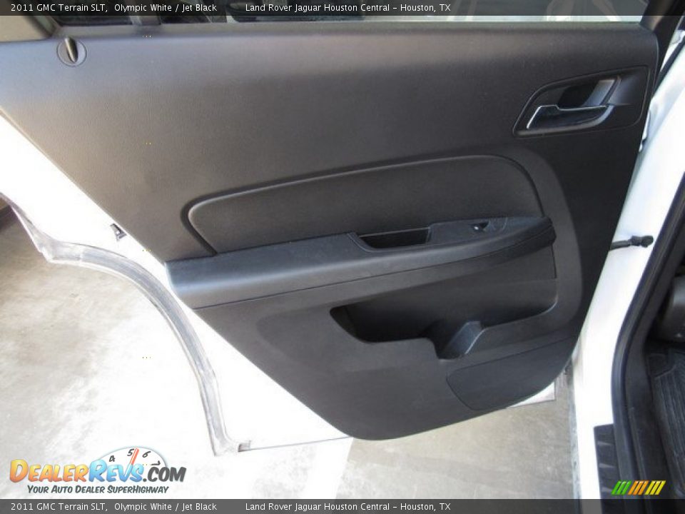 2011 GMC Terrain SLT Olympic White / Jet Black Photo #21