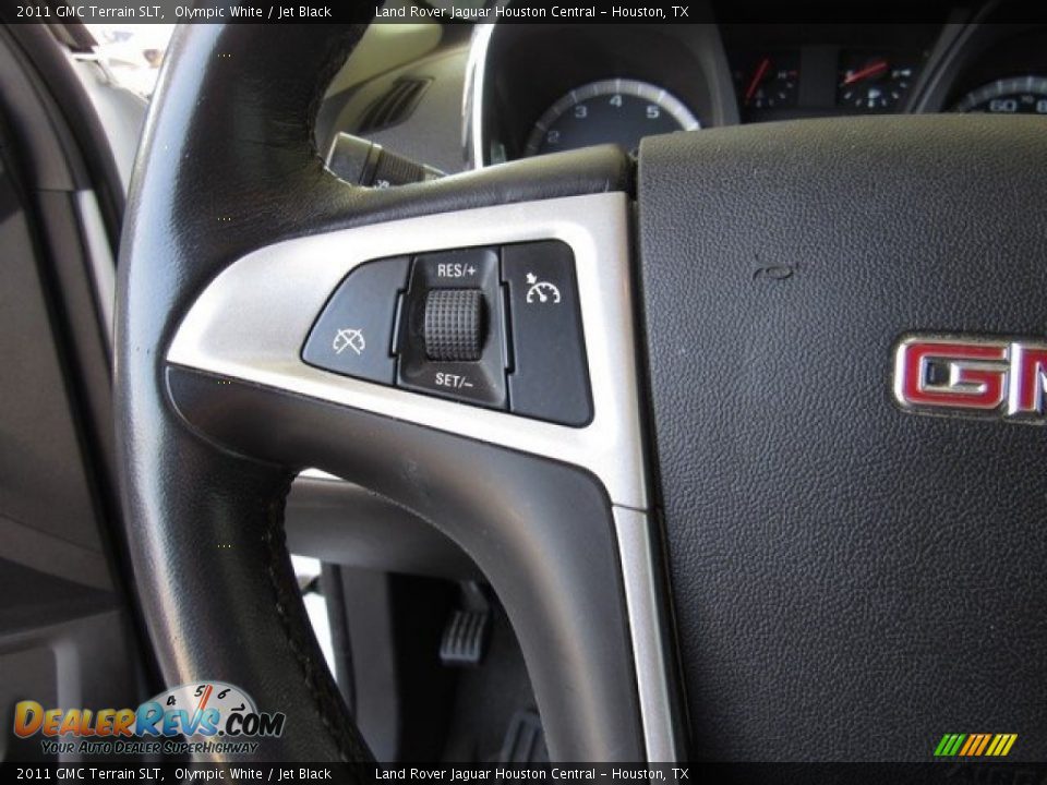 2011 GMC Terrain SLT Olympic White / Jet Black Photo #25