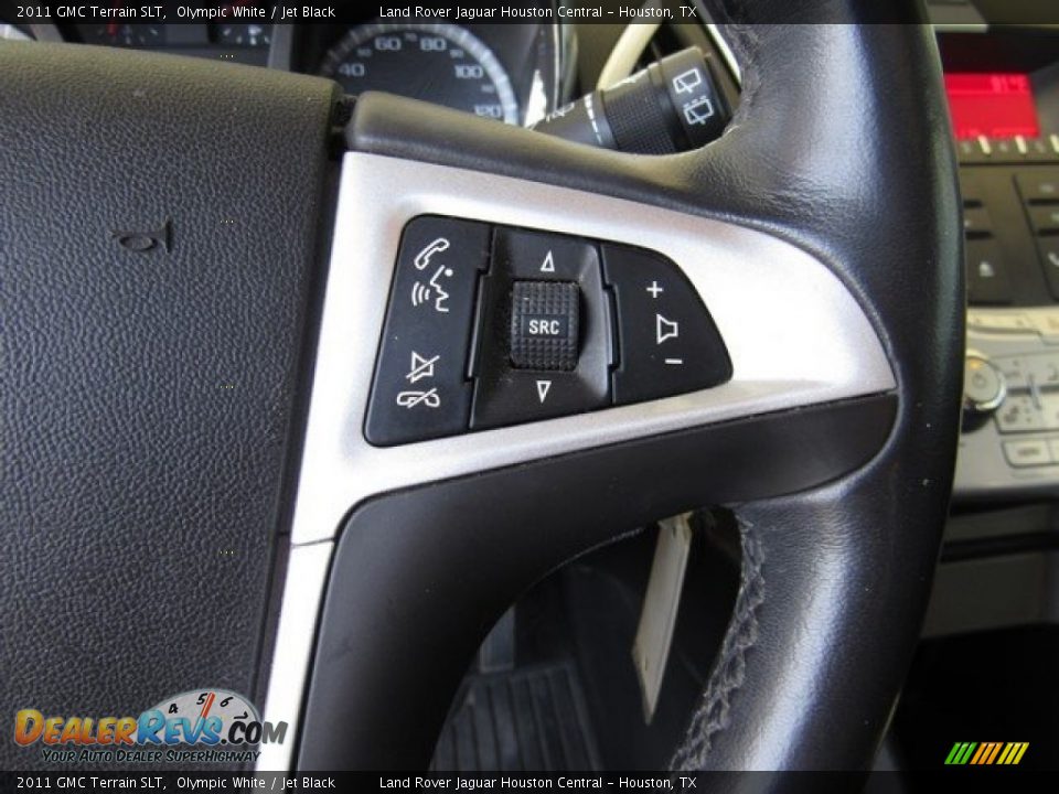 2011 GMC Terrain SLT Olympic White / Jet Black Photo #26