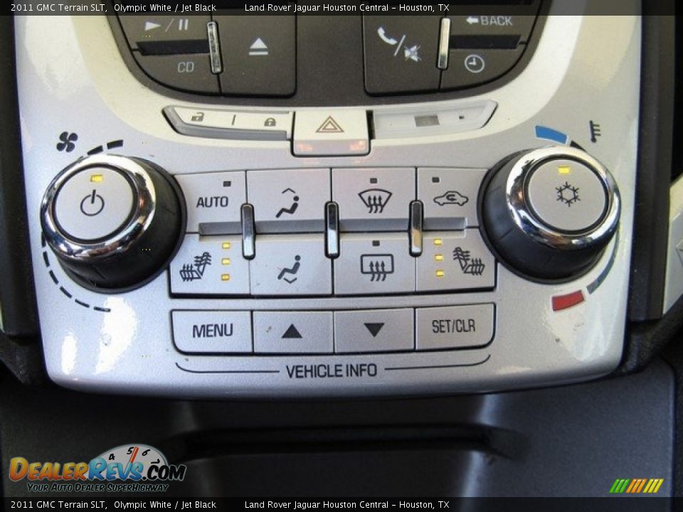 2011 GMC Terrain SLT Olympic White / Jet Black Photo #29
