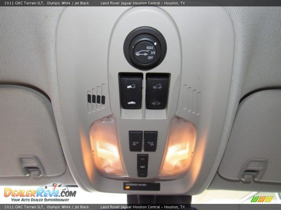 2011 GMC Terrain SLT Olympic White / Jet Black Photo #31