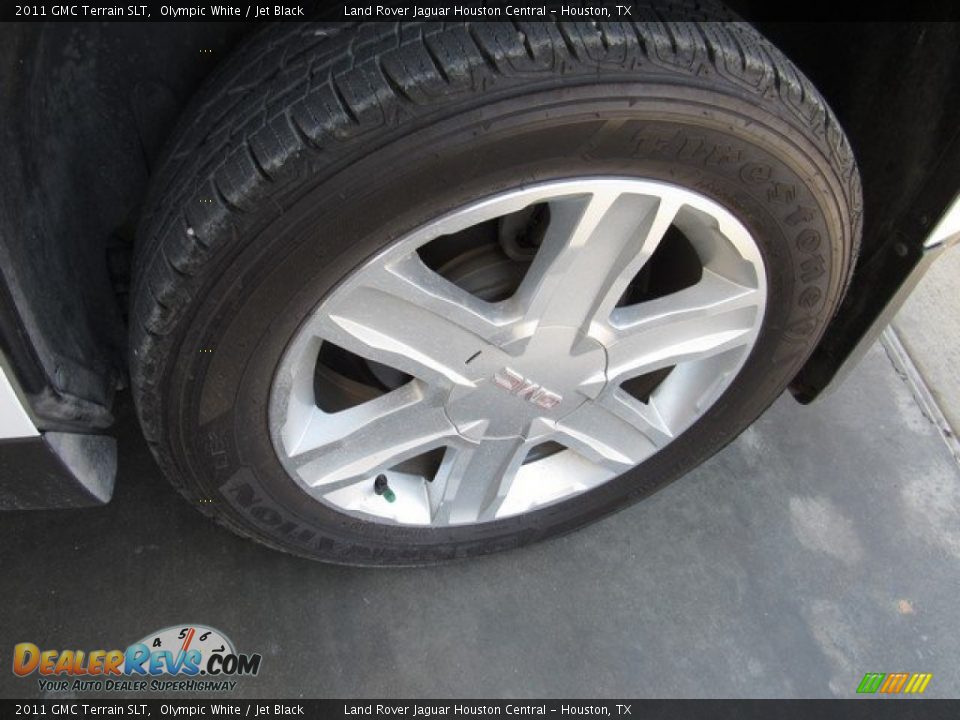 2011 GMC Terrain SLT Olympic White / Jet Black Photo #33