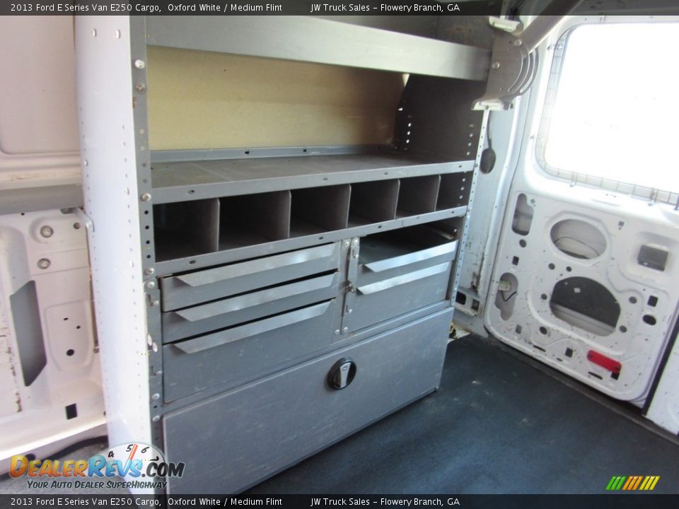 2013 Ford E Series Van E250 Cargo Oxford White / Medium Flint Photo #17