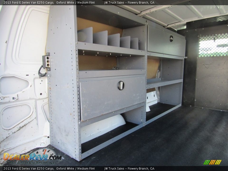 2013 Ford E Series Van E250 Cargo Oxford White / Medium Flint Photo #23