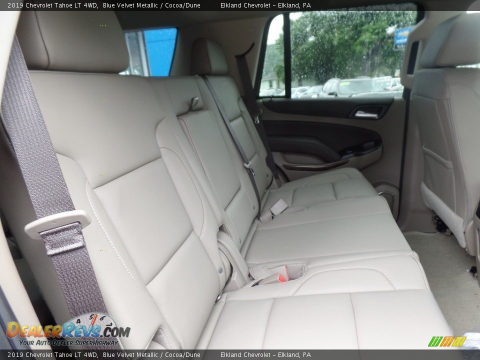 Rear Seat of 2019 Chevrolet Tahoe LT 4WD Photo #14