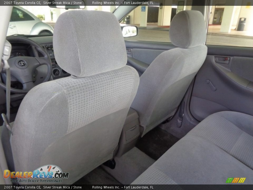 2007 Toyota Corolla CE Silver Streak Mica / Stone Photo #18