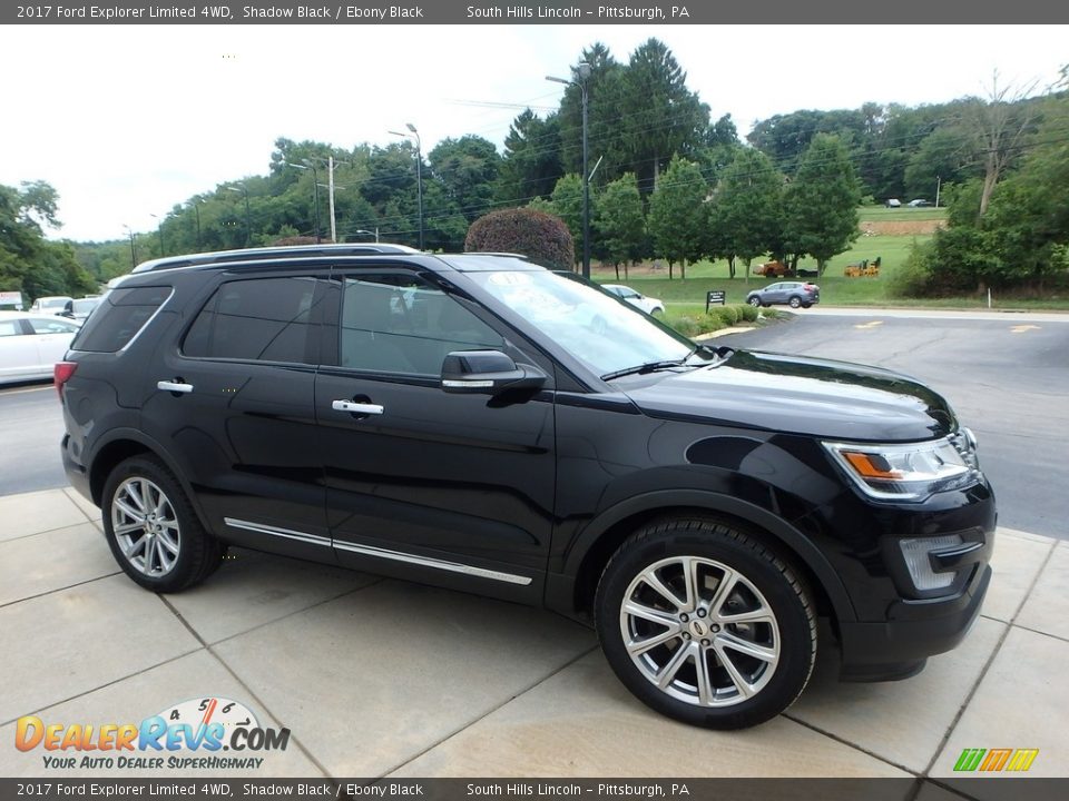 2017 Ford Explorer Limited 4WD Shadow Black / Ebony Black Photo #7
