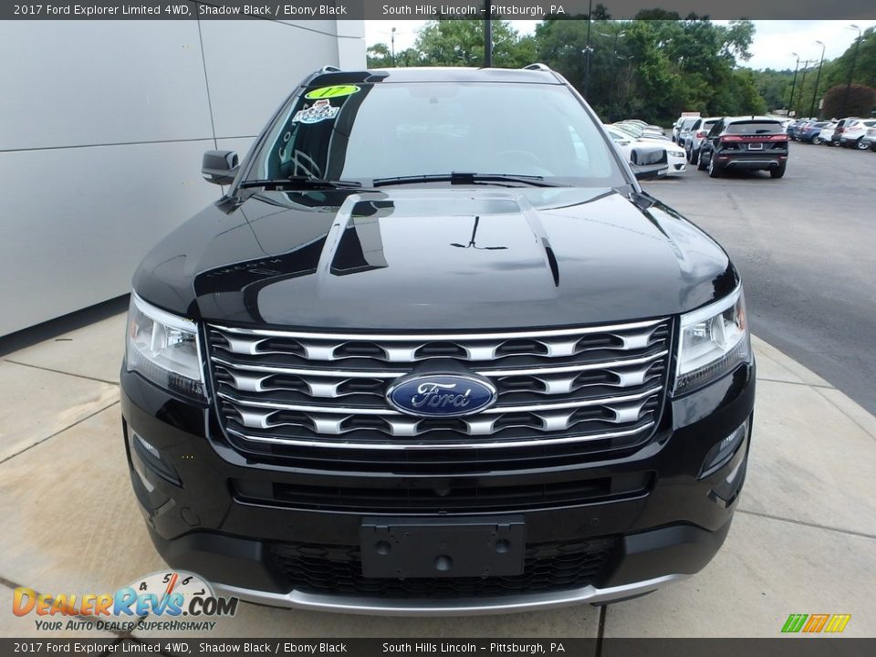 2017 Ford Explorer Limited 4WD Shadow Black / Ebony Black Photo #9