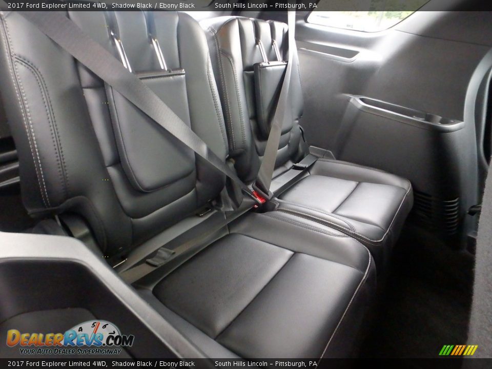 2017 Ford Explorer Limited 4WD Shadow Black / Ebony Black Photo #15