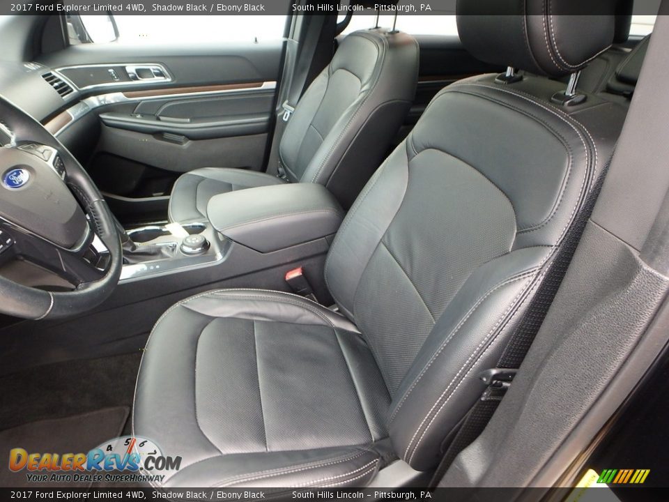 2017 Ford Explorer Limited 4WD Shadow Black / Ebony Black Photo #16
