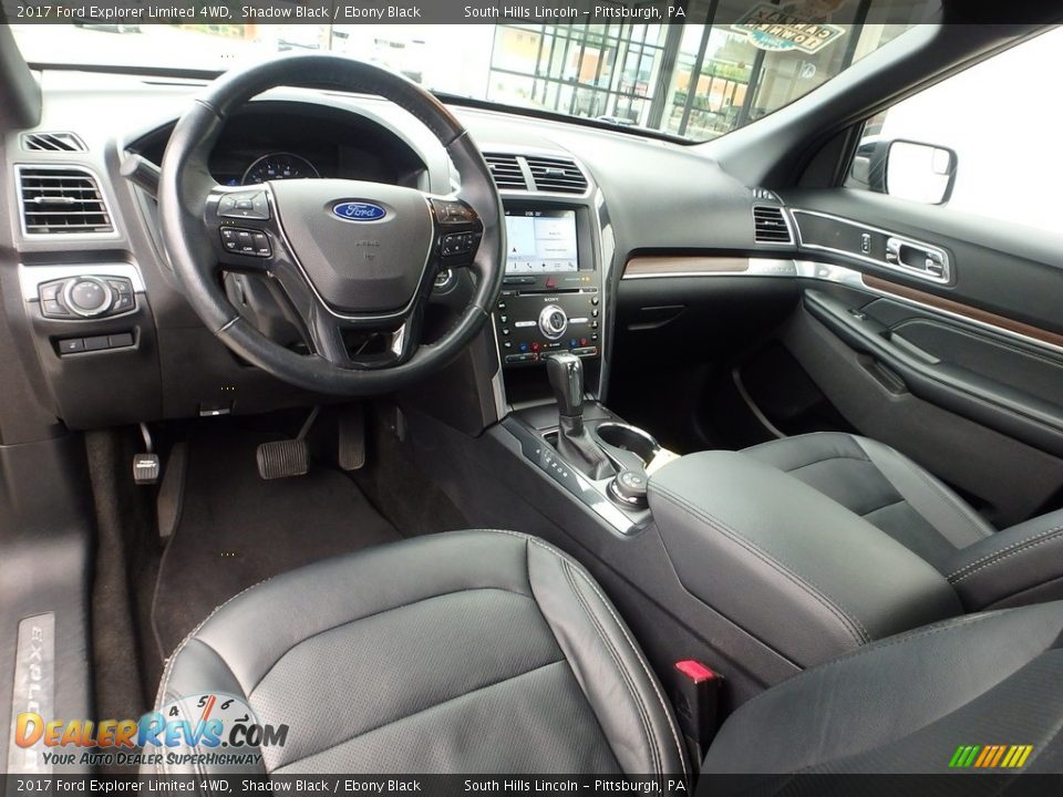 2017 Ford Explorer Limited 4WD Shadow Black / Ebony Black Photo #18