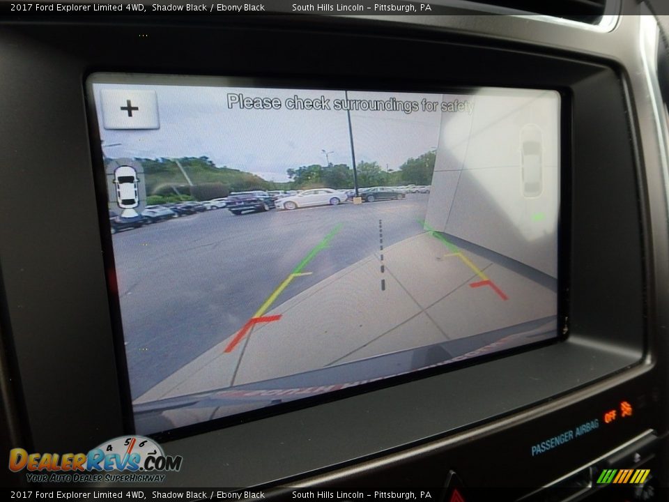 2017 Ford Explorer Limited 4WD Shadow Black / Ebony Black Photo #25